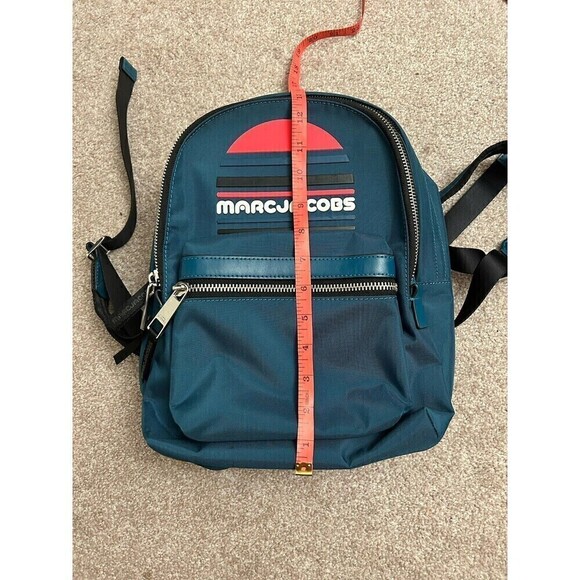Marc Jacobs Trek Sports Logo Backpack Green - Picture 3 of 13